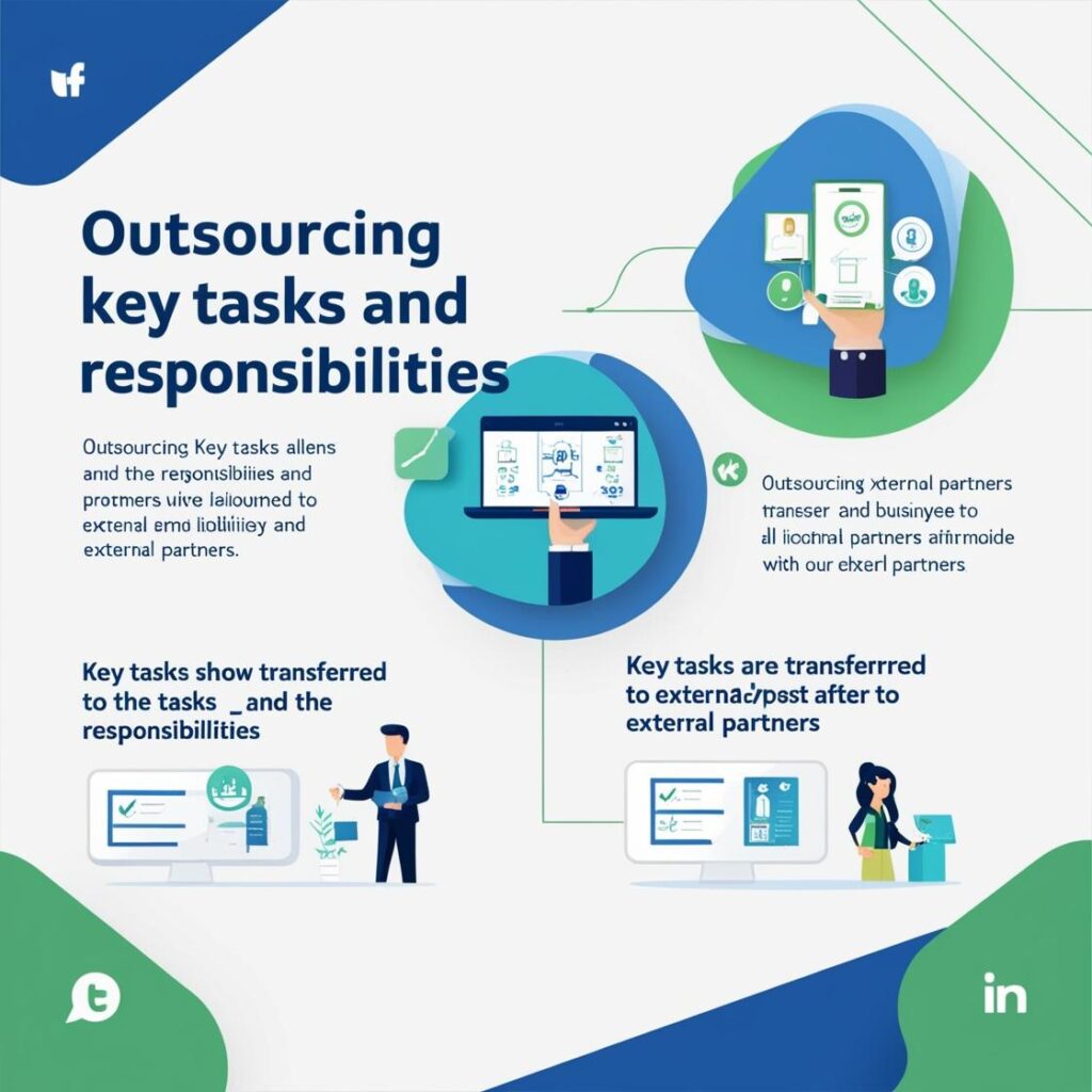 Outsourcing Key Tasks and Responsibilities